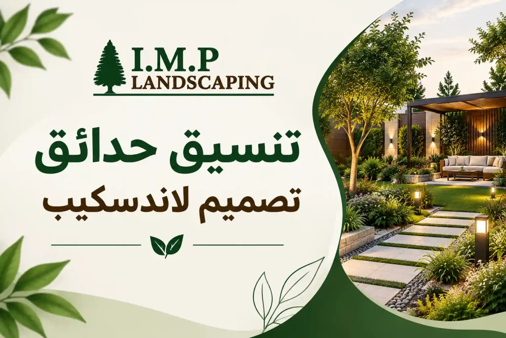 تنسيق حدائق تصميم لاندسكيب